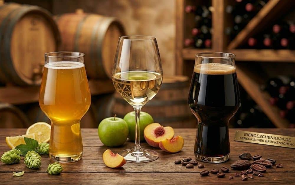 Grenzgänger des Genusses: Wenn Wein zur perfekten Geschenkidee für Bierliebhaber wird