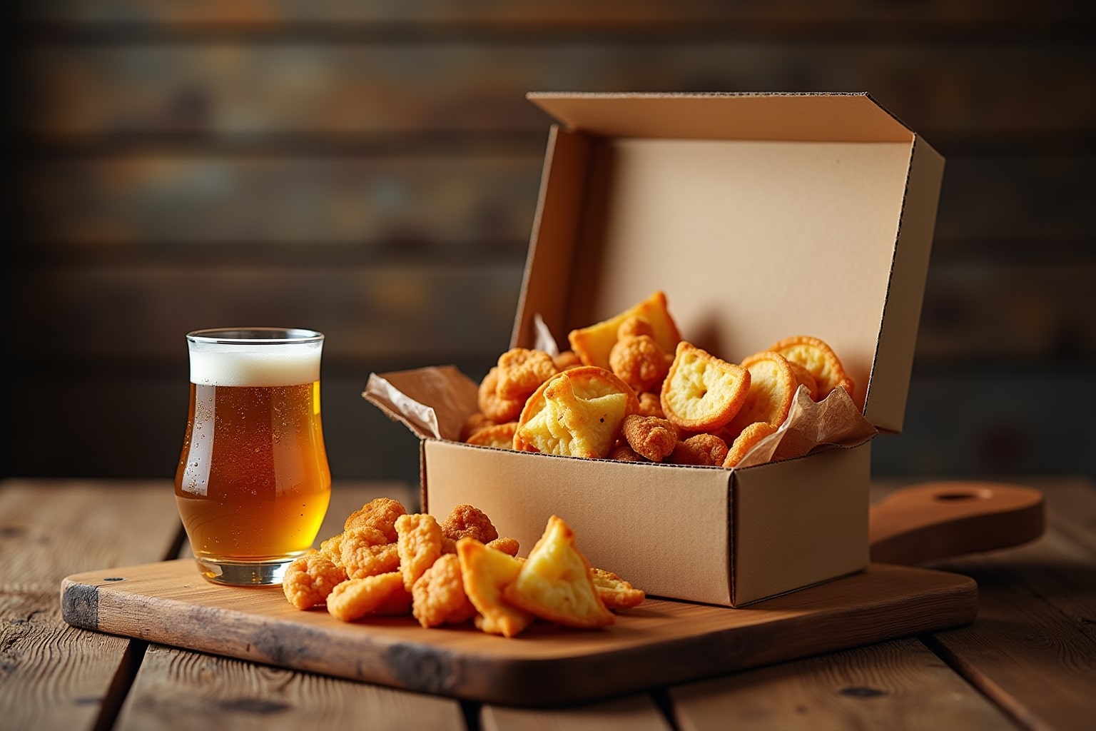 Bier Geschenksets mit Snacks